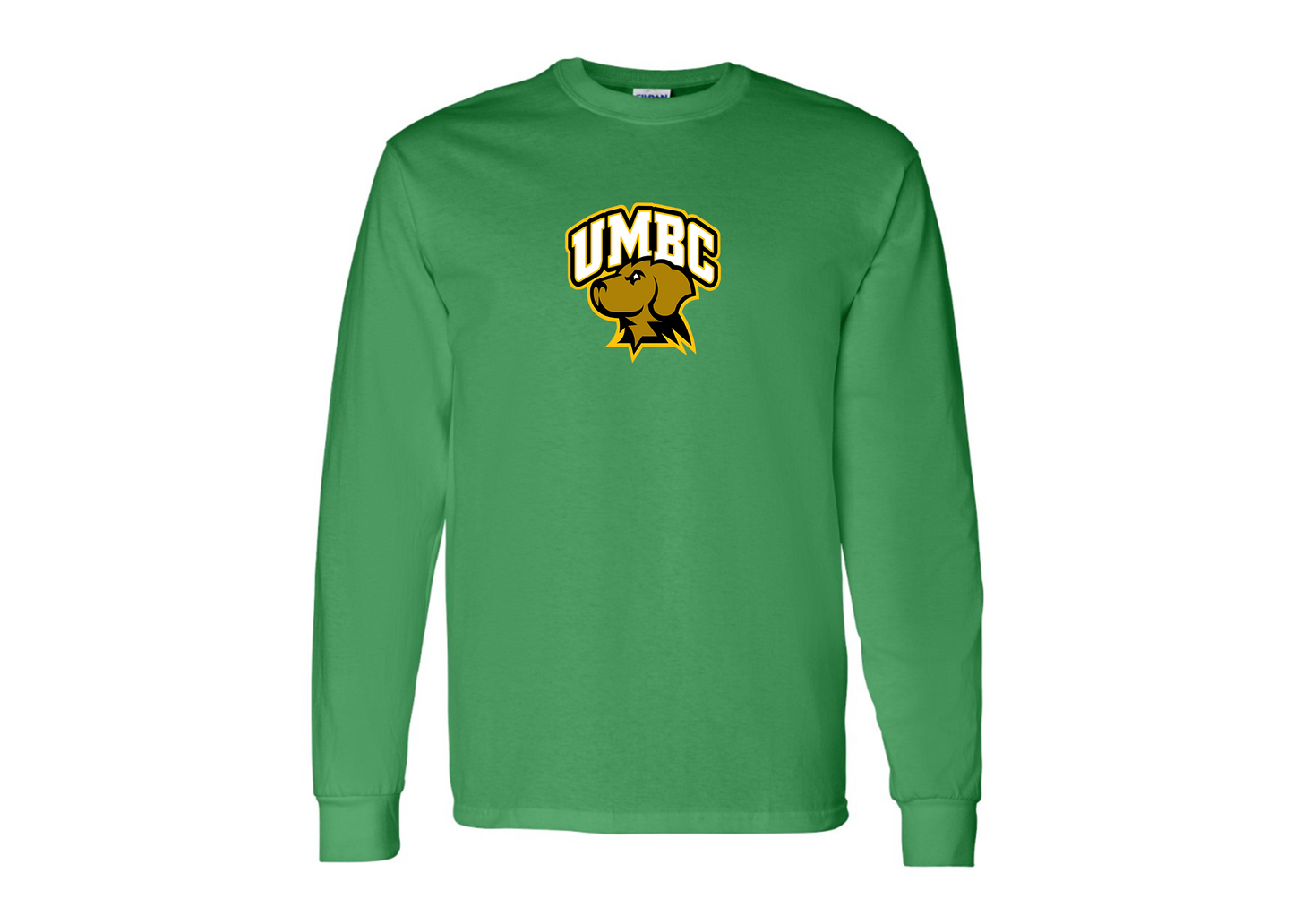 Men's UMBC Retrievers Gildan Heavy Cotton Long Sleeve T-Shirt