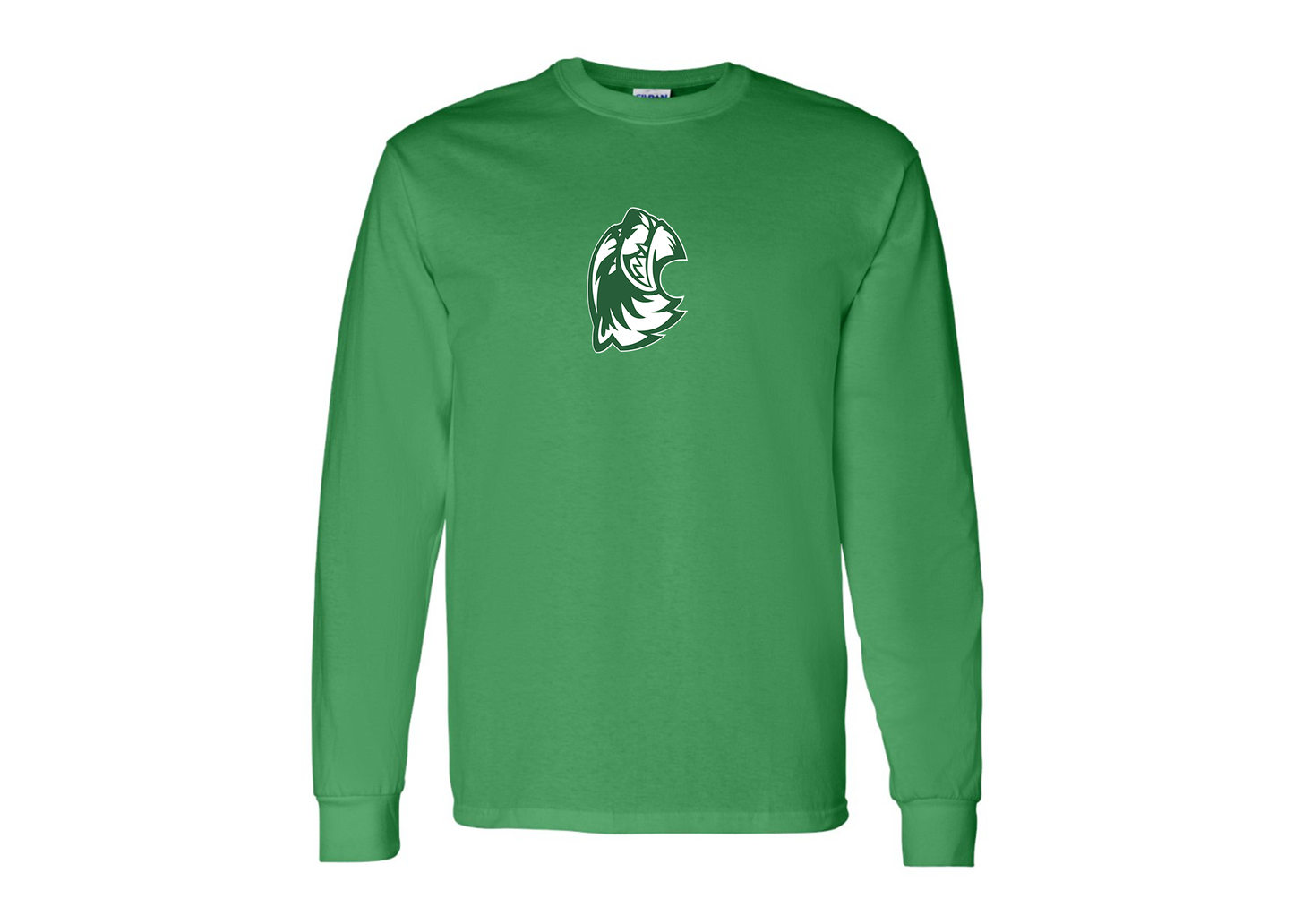 Men's Utah Valley Wolverines Gildan Heavy Cotton Long Sleeve T-Shirt