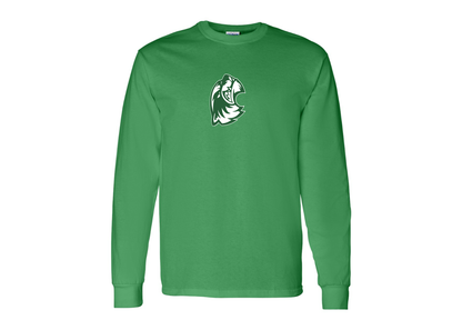 Men's Utah Valley Wolverines Gildan Heavy Cotton Long Sleeve T-Shirt