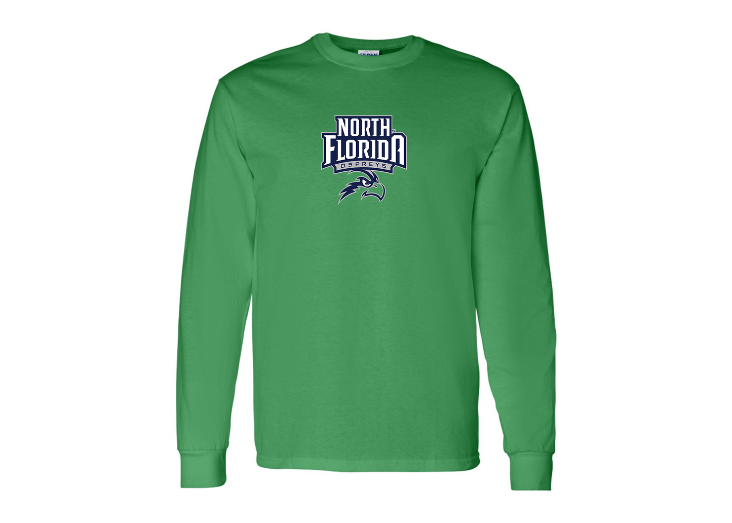Men's UNF Ospreys Gildan Heavy Cotton Long Sleeve T-Shirt
