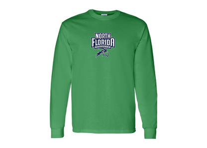 Men's UNF Ospreys Gildan Heavy Cotton Long Sleeve T-Shirt