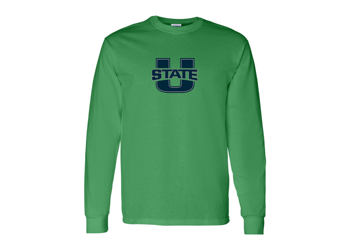 Men's Utah State Aggies Gildan Heavy Cotton Long Sleeve T-Shirt