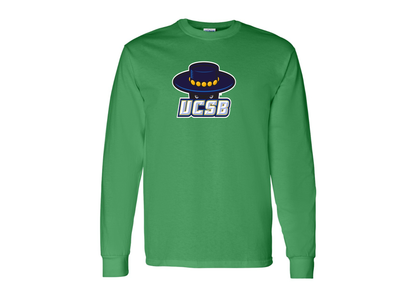 Men's UCSB Gauchos Gildan Heavy Cotton Long Sleeve T-Shirt