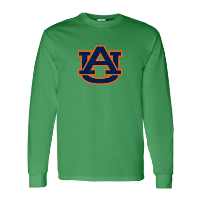 Men's  Auburn Tigers  Gildan Heavy Cotton Long Sleeve T-Shirt
