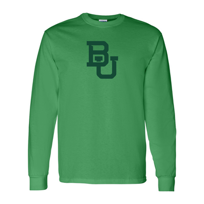Men's  Baylor Bears Gildan Heavy Cotton Long Sleeve T-Shirt