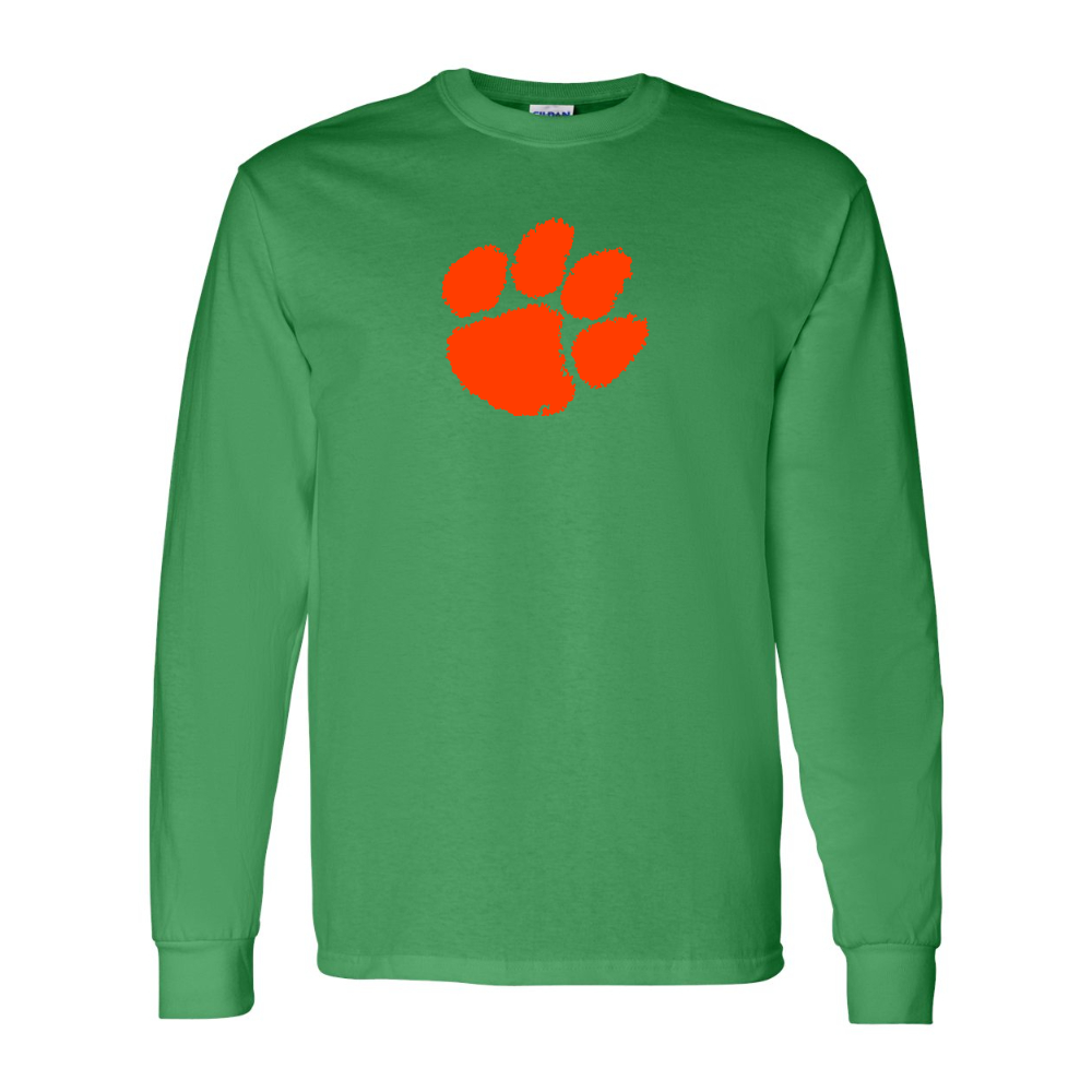 Men's Clemson Tigers Gildan Heavy Cotton Long Sleeve T-Shirt