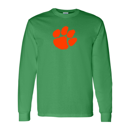 Men's Clemson Tigers Gildan Heavy Cotton Long Sleeve T-Shirt