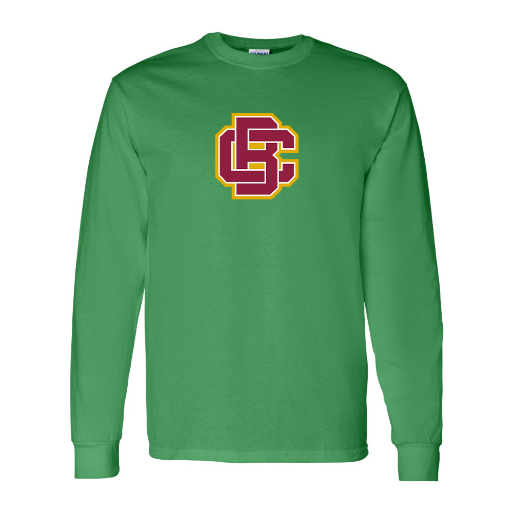 Men's  Bethune Cookman Wildcats  Gildan Heavy Cotton Long Sleeve T-Shirt