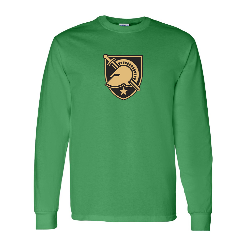 Men's  Army Black Knights  Gildan Heavy Cotton Long Sleeve T-Shirt