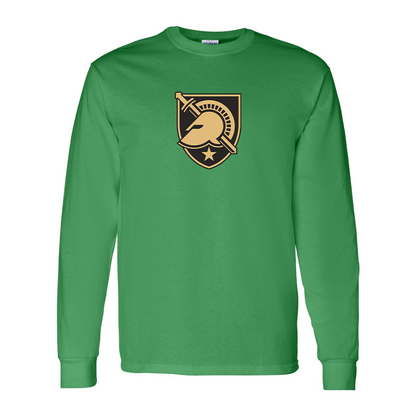 Men's  Army Black Knights  Gildan Heavy Cotton Long Sleeve T-Shirt
