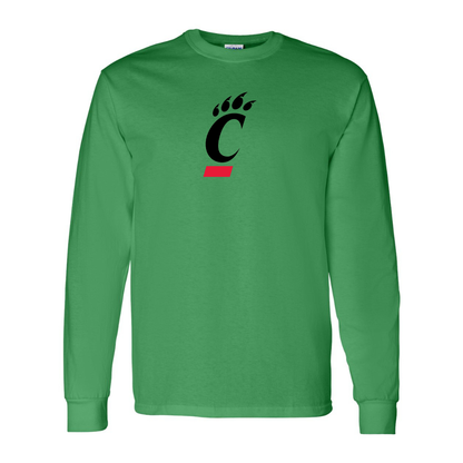 Men's Cincinnati Bearcats Gildan Heavy Cotton Long Sleeve T-Shirt