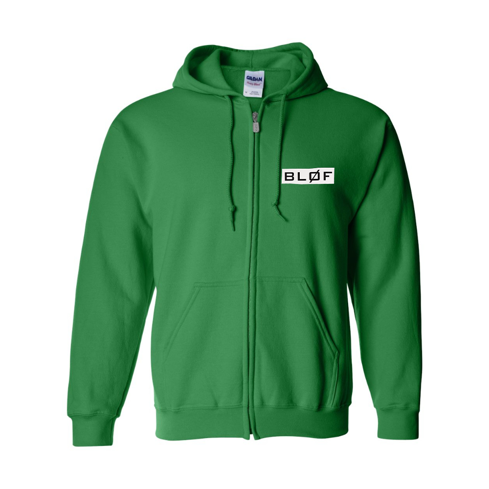 Men's   BLØF   Gildan  Heavy Blend Full Zip Hooded Sweatshirt