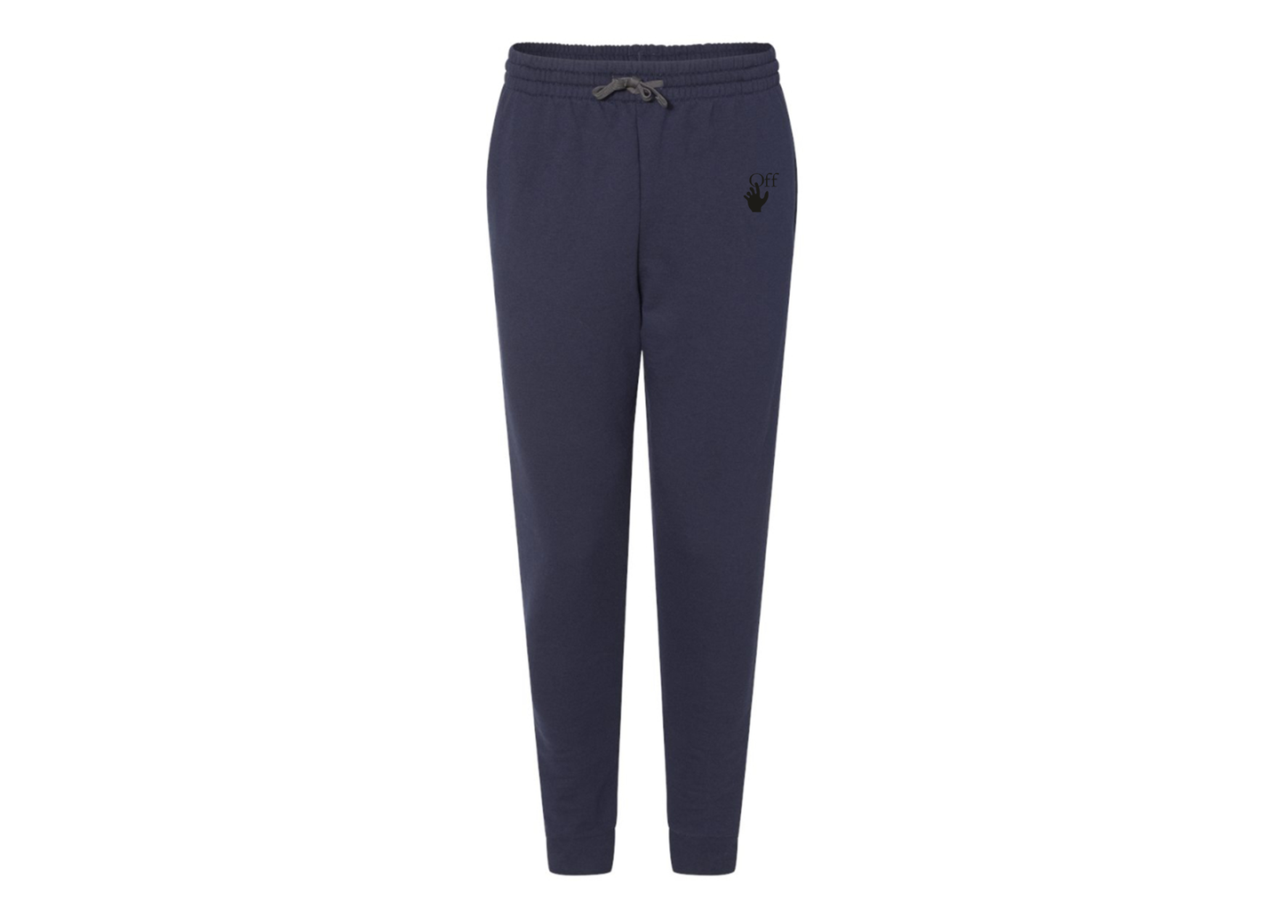 Men's Off-White Hand JERZEES Nublend Joggers