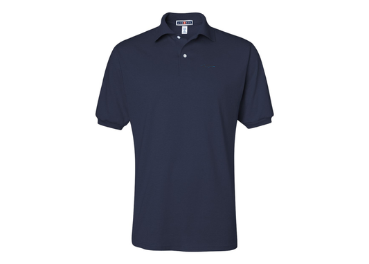 Men's La Tamise Logo JERZEES  SpotShield polo