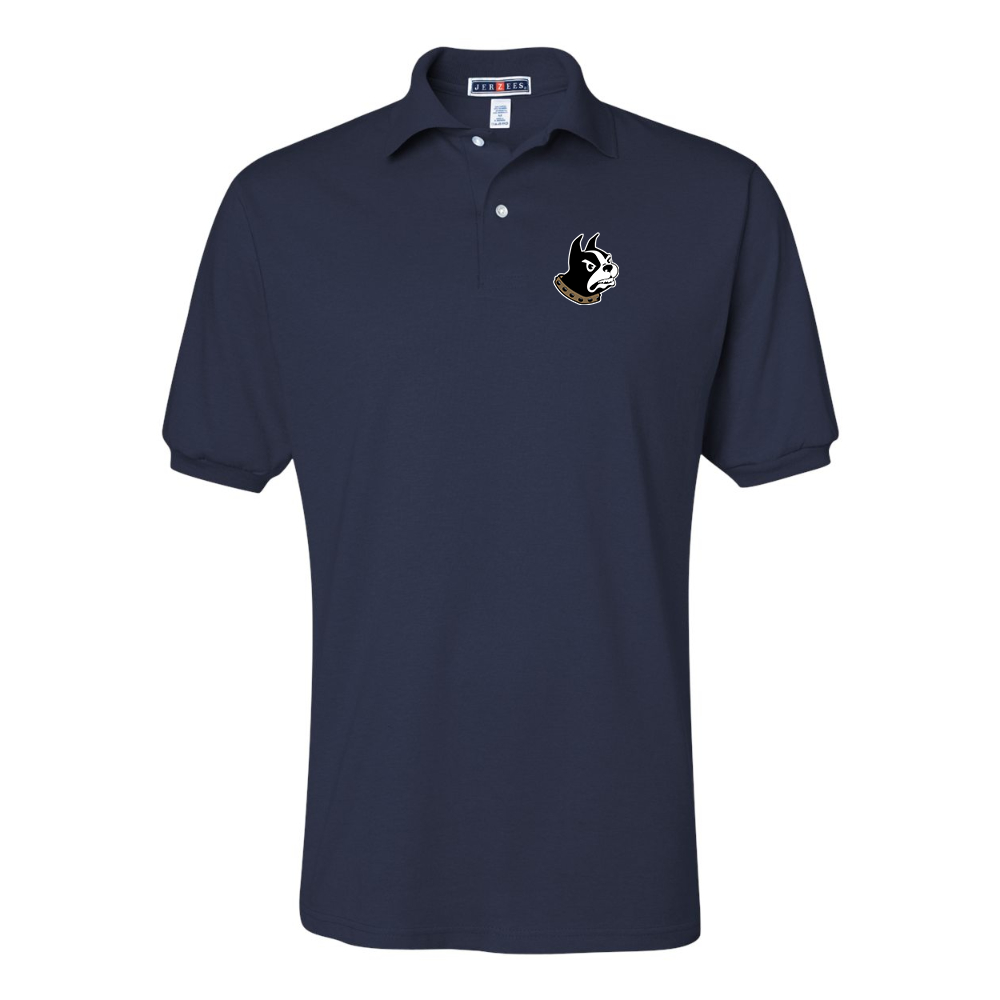 Men's   Woffrd Terriers  JERZEES  SpotShield polo