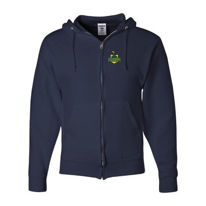 Men's Clarkson Golden Knights JERZEES NuBlend Full-Zip Hooded Sweatshirt