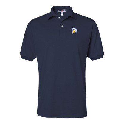 Men's San Jose State Spartans Logo JERZEES  SpotShield polo