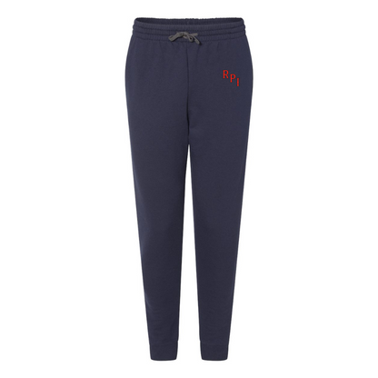 Men's RPI Engineers Logo JERZEES Nublend Joggers