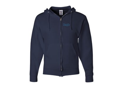 Men's People Magazine Logo JERZEES NuBlend Full-Zip Hooded Sweatshirt