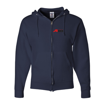 Men's  Atlantic 10 Conference  JERZEES NuBlend Full-Zip Hooded Sweatshirt