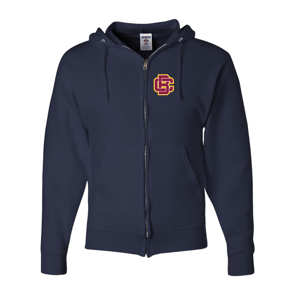 Men's  Bethune Cookman Wildcats JERZEES NuBlend Full-Zip Hooded Sweatshirt
