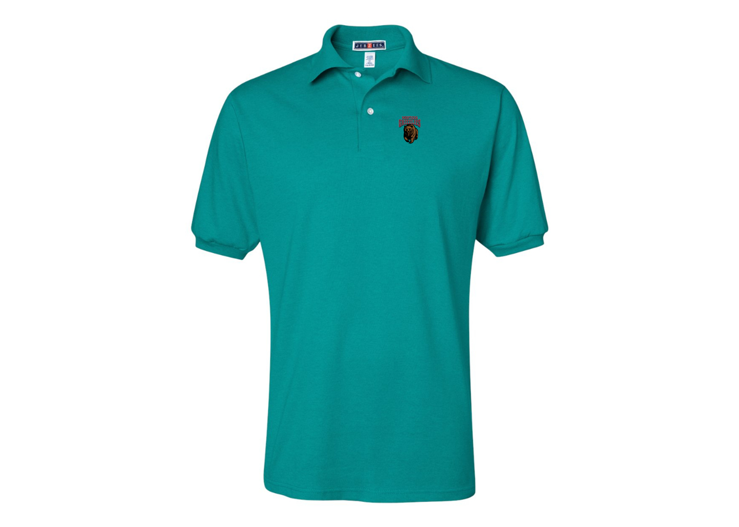 Men's Montana Grizzliesl JERZEES  SpotShield polo