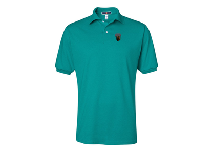 Men's Montana Grizzliesl JERZEES  SpotShield polo