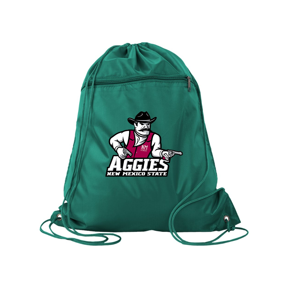 Aggies New Mexico State Logo Q-Tees - Polyester Cinchpack