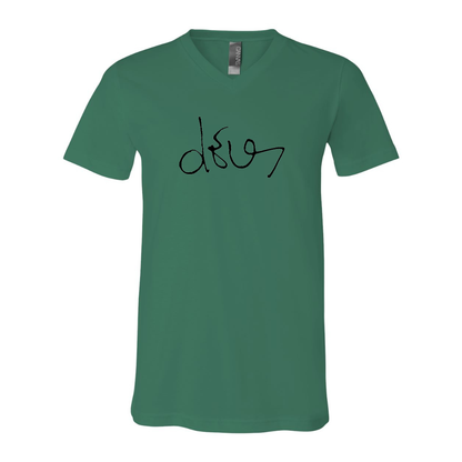 dEUS BELLA  CANVAS - Jersey V-Neck T-Shirt