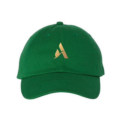 Accor Golden Logo  Valucap Adult Bio-Washed Classic Dad Hat