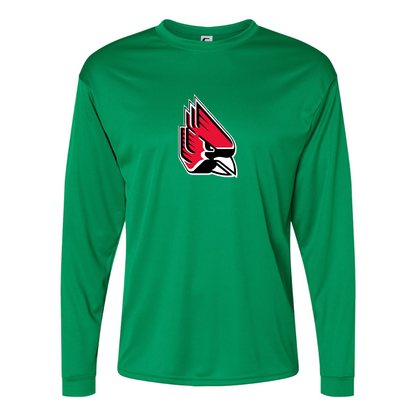 Men's Ball State Cardinals Performance Long Sleeve T-Shirt
