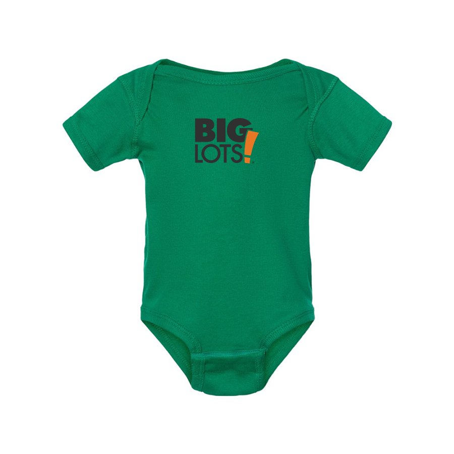 Big Lots Logo Rabbit Skins Infant Baby Rib Bodysuit