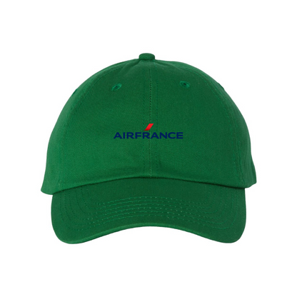 Air France Logo  Valucap Adult Bio-Washed Classic Dad Hat