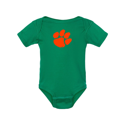 Clemson Tigers  Rabbit Skins Infant Baby Rib Bodysuit