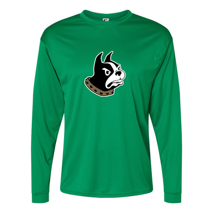Men's Woffrd Terriers Performance Long Sleeve T-Shirt