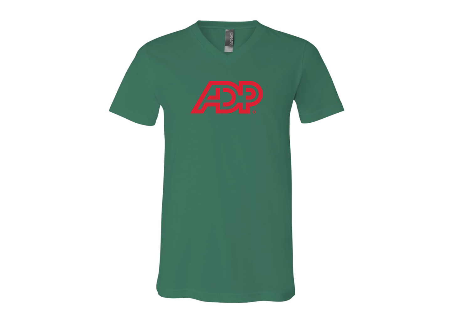 ADP Logo BELLA  CANVAS - Jersey V-Neck T-Shirt
