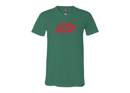 ADP Logo BELLA  CANVAS - Jersey V-Neck T-Shirt