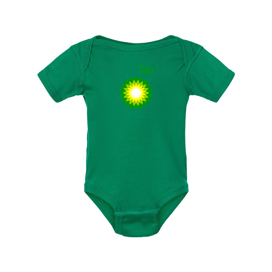 BP Oil Logo Rabbit Skins Infant Baby Rib Bodysuit