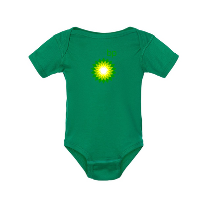 BP Oil Logo Rabbit Skins Infant Baby Rib Bodysuit