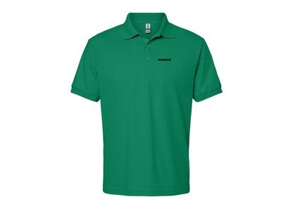 Men's Nasdaq Logo Gildan Dry Blend Jersey Polo