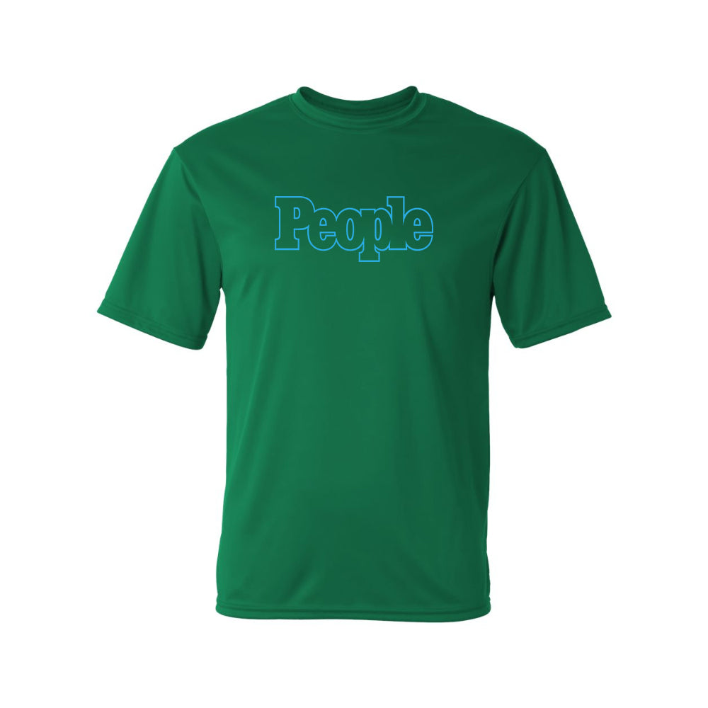 Men's People Magazine Logo Polyester T-Shirt