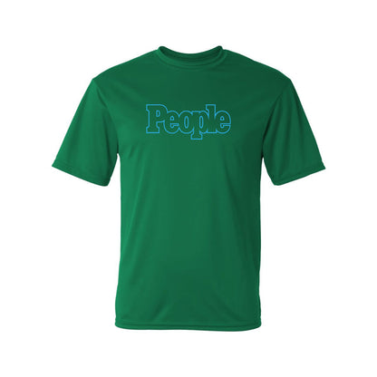 Men's People Magazine Logo Polyester T-Shirt