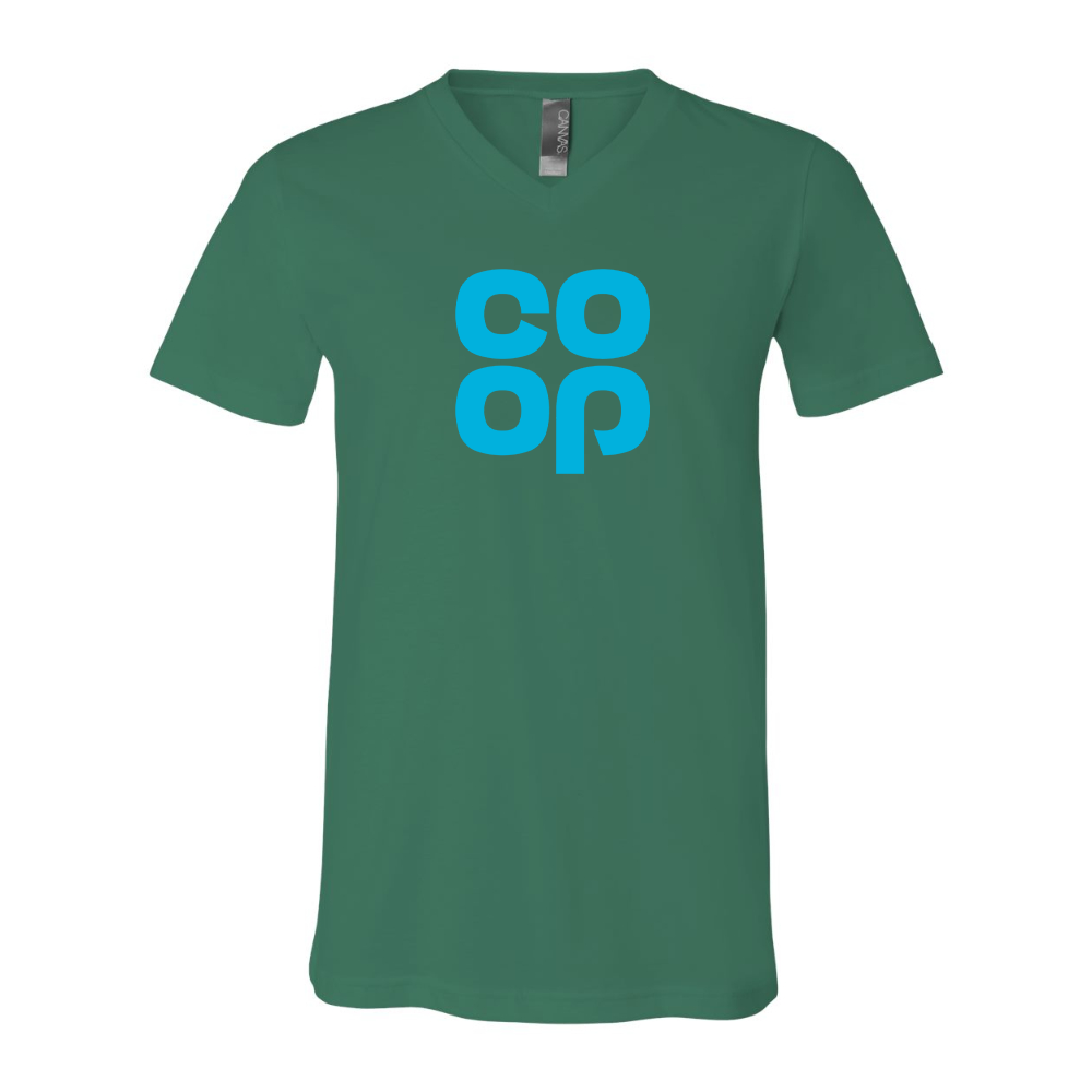 CoOp  BELLA  CANVAS - Jersey V-Neck T-Shirt