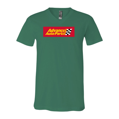 Advance Auto Parts Logo BELLA  CANVAS - Jersey V-Neck T-Shirt