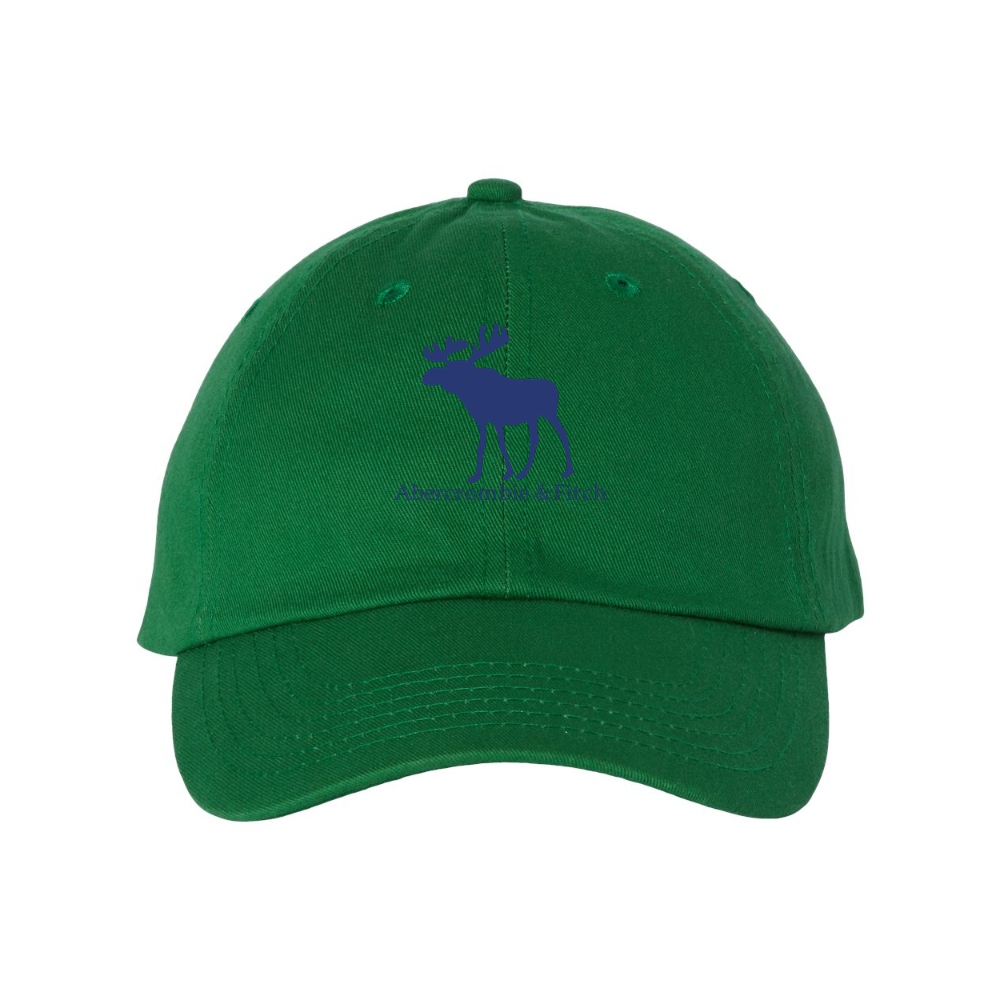 Abercrombie & Fitch Moose Logo  Valucap Adult Bio-Washed Classic Dad Hat