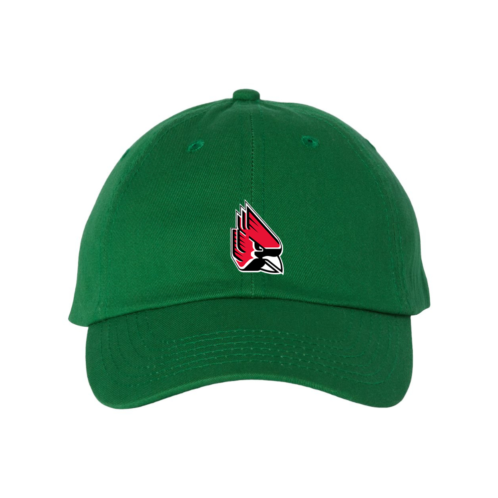Ball State Cardinals   Valucap Adult Bio-Washed Classic Dad Hat