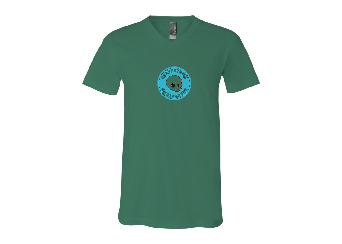 Beavertown Brewery BELLA  CANVAS - Jersey V-Neck T-Shirt