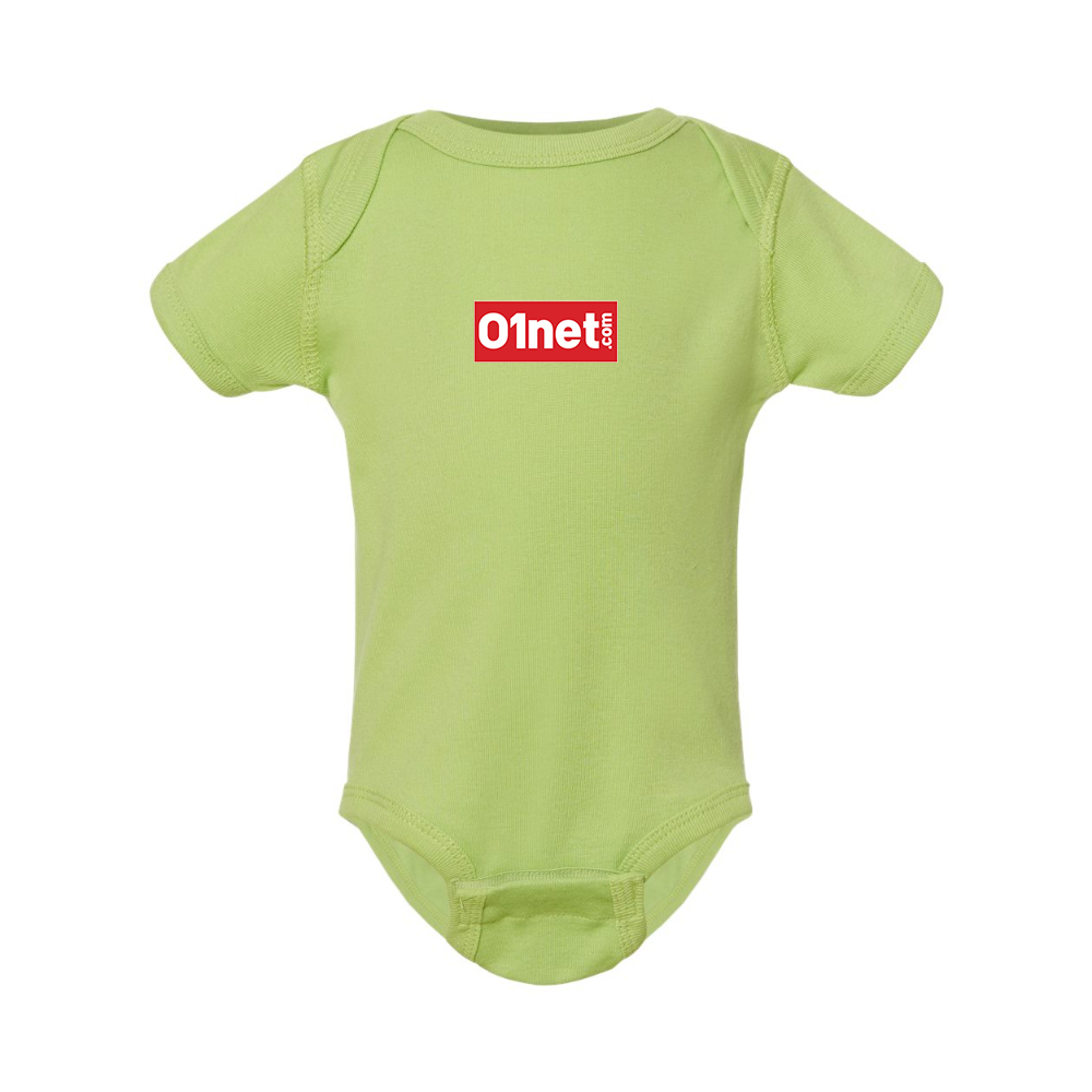 01net Logo  Rabbit Skins Infant Baby Rib Bodysuit