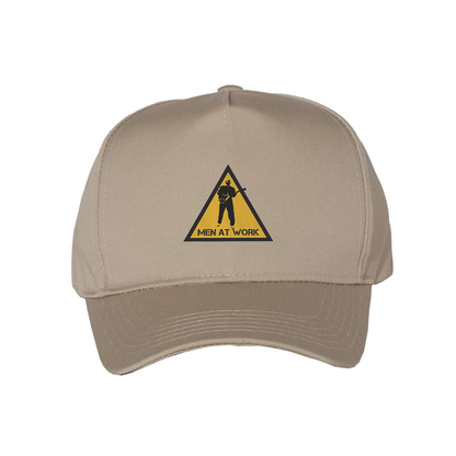 Men at Work Logo Dad Baseball Cap Hat