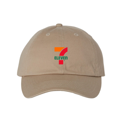 7 Eleven Logo Valucap Adult Bio-Washed Classic Dad Hat